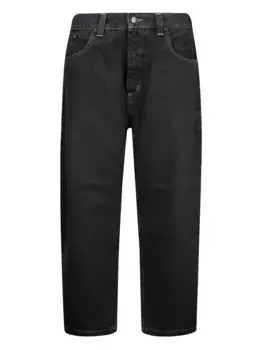 Джинсы Brandon с эффектом потертости CARHARTT WIP, черный