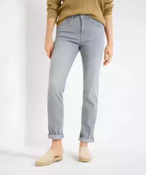 Джинсы Brax с 5 карманами "Стиль CAROLA", серый