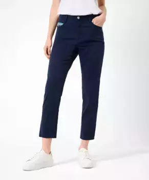 Джинсы Brax с 5 карманами "Стиль CAROLA S", цвет морской волны