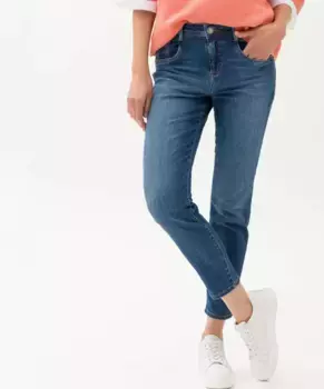Джинсы Brax с 5 карманами "Стиль SHAKIRA S", синий