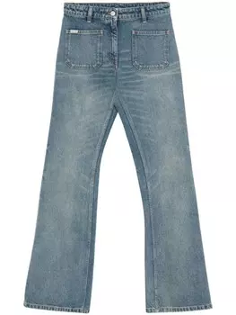 Джинсы-буткат Courrges, синий