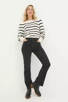 Джинсы буткат Fatface Fat Face, черный