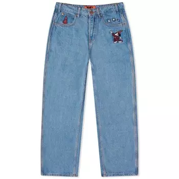 Джинсы Butter Goods X Disney Fantasia Baggy, синий