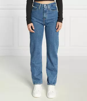Джинсы CALVIN KLEIN JEANS high rise, синий