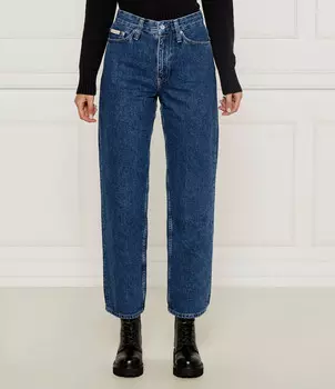 Джинсы CALVIN KLEIN JEANS Loose fit high rise, темно-синий