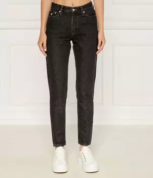 Джинсы CALVIN KLEIN JEANS Mom Fit, цвет grafite