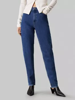 Джинсы CALVIN KLEIN JEANS Mom Fit, синий