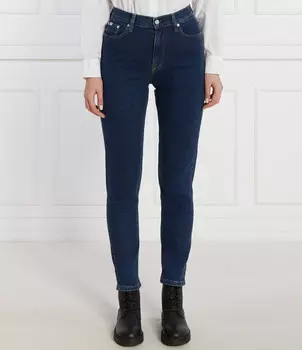 Джинсы CALVIN KLEIN JEANS MOM JEAN Slim Fit, темно-синий