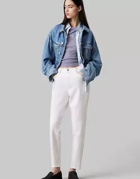 Джинсы Calvin Klein Jeans Mom в светлом дениме