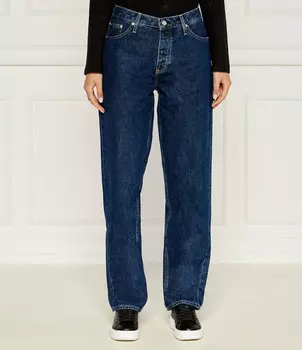 Джинсы CALVIN KLEIN JEANS Relaxed fit, темно-синий