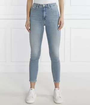 Джинсы Calvin Klein Jeans с высокой посадкой, светло-синий