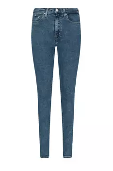 Джинсы CALVIN KLEIN JEANS skinny fit high rise, синий
