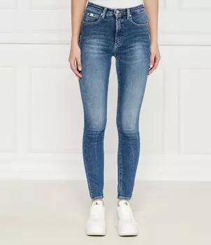 Джинсы CALVIN KLEIN JEANS Skinny fit, темно-синий