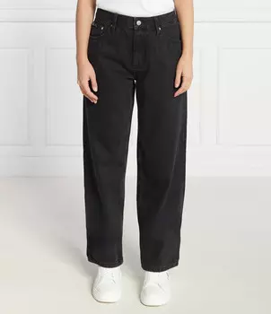 Джинсы CALVIN KLEIN JEANS Straight fit, черный