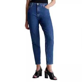 Джинсы Calvin Klein Mom Fit, синий