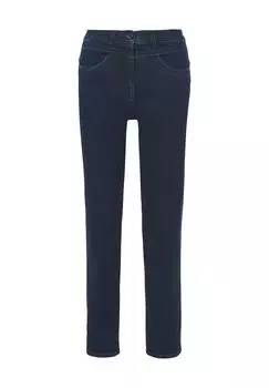 Джинсы Caren New, стандартный крой, эластичные, женские RAPHAELA BY BRAX, темно-синий