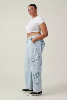 Джинсы Cargo Super Baggy Leg Cotton On