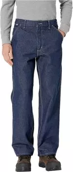 Джинсы Carhartt Big & Tall Flame-Resistant Signature Denim Dungarees, цвет Classic Dark