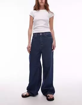 Джинсы Carhartt WIP Jane широкого кроя синего цвета