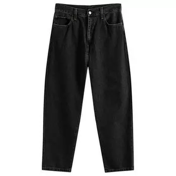 Джинсы Carhartt Wip Landon Loose Tapered Jeans, цвет Black Stone Washed
