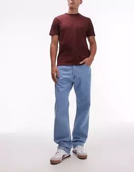 Джинсы Carhartt WIP Landon свободного кроя с зауженными краями светло-голубого цвета