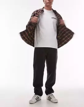 Джинсы Carhartt WIP newel свободного зауженного кроя черного цвета