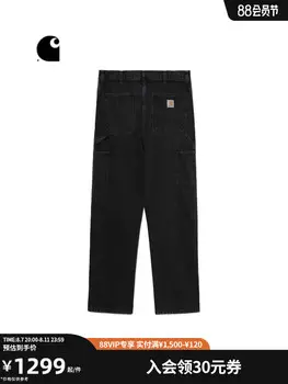 Джинсы Carhartt WIP с карманами на штанинах, черный