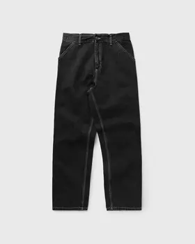 Джинсы Carhartt Wip Simple Pant, цвет black heavy stone wash