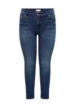 Джинсы "carka" облегающие Only Carmakoma, синий