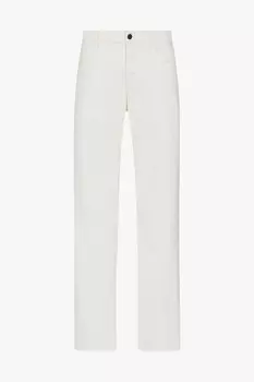 Джинсы Carlisle из хлопка The Row, белый