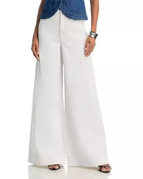 Джинсы Carol Wide Leg в белом цвете Cinq Sept, белый