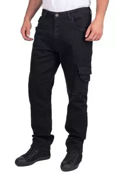 Джинсы Carpenter из эластичного денима Lee Cooper Workwear, черный