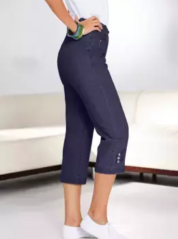 Джинсы Casual Looks 7/8 (1 шт.), цвет морской волны