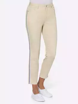 Джинсы Casual Looks 7/8 (1 шт.), бежевый