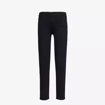 Джинсы cate из эластичной ткани со средней посадкой и зауженными штанинами Rag & Bone, черный