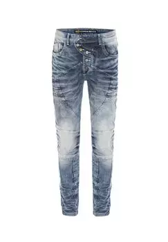 Джинсы CD346 повседневной стирки CIPO & BAXX, синий