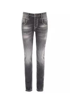 Джинсы CD668 современного прямого кроя CIPO & BAXX, серый