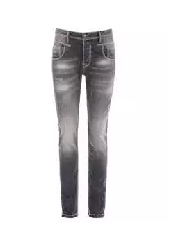 Джинсы cd668 современного прямого кроя Cipo & Baxx, серый
