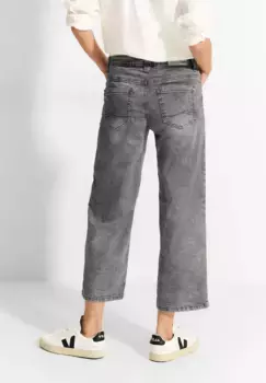 Джинсы Cecil свободного кроя с пятью карманами, цвет Light Grey Stone Wash
