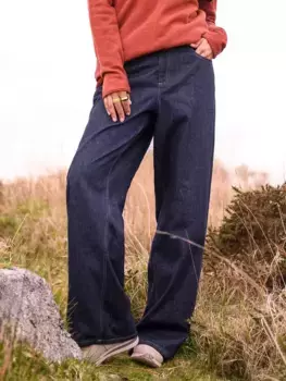 Джинсы Celtic & Co. Mid Rise Wide Leg, цвет indigo rinse wash