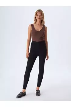 Джинсы - Черный - Скинни Ltb, черный