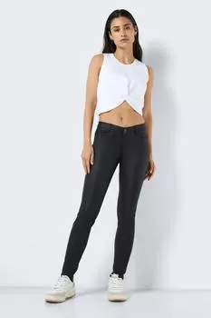 Джинсы - Черный - Скинни Noisy May, черный