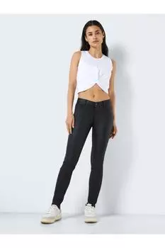 Джинсы - Черный - Скинни Noisy May, черный