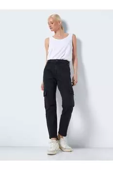 Джинсы - Черный - Скинни Noisy May, черный