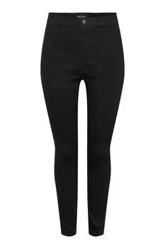 Джинсы - Черный - Скинни PIECES, черный