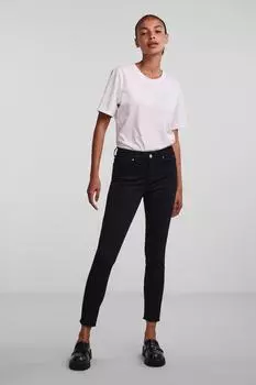 Джинсы - Черный - Скинни PIECES, черный