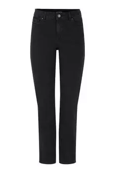 Джинсы - Черный - Тонкий PIECES, черный
