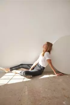 Джинсы - Черный - Тонкий Trendyol, черный