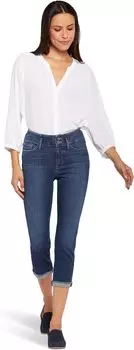 Джинсы Chloe Capris Hollywood Waist Band & Cuff in Dimension NYDJ, цвет Dimension
