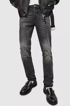 Джинсы CIGARETTE AllSaints, черный
